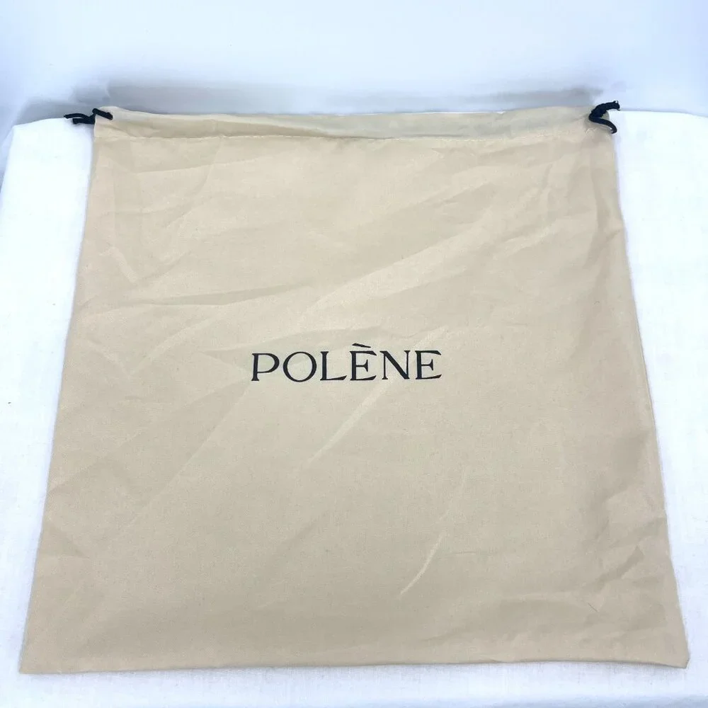 New Polene Tonca Pebbled Cognac Leather Bag $580 MSRP - Picture 3 of 7